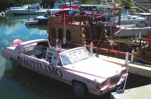 Florida Keys tiki bars: The Nautilimo at Lorelei in Islamorada Florida Keys tiki bars: The Nautilimo at Lorelei in Islamorada