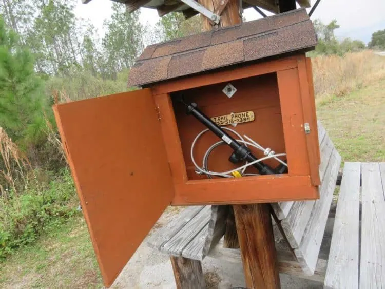 We loved the Eagle Scout project that provided periodic biker Rx boxes equipped with bicycle pumps and tools along the Van Fleet Trail. (Photo: David Blasco)