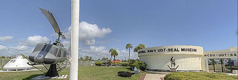 National Navy UDT-Seal Museum on Hutchinson Island., exterior view