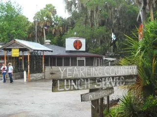 The Yearling restaurant near Marjorie Kinnan Rawlings Cross Creek home.