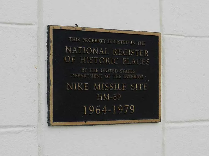 Nike base is on National Register of Historic Places