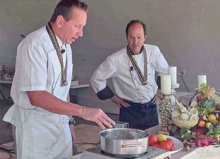 Chefs at Cedar Key Seafood Festival