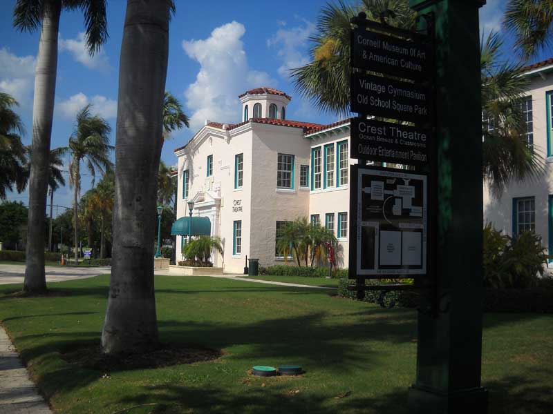 Things to do in Delray Beach: Historic Old School Square . (Photo: Bonnie Gross)