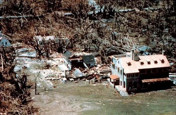 Deering Estate after Hurricane Andrew, Aug. 24, 1992