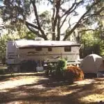 rv stephen foster campsite mar Coming to Florida in your RV? Take a break after crossing the state line
