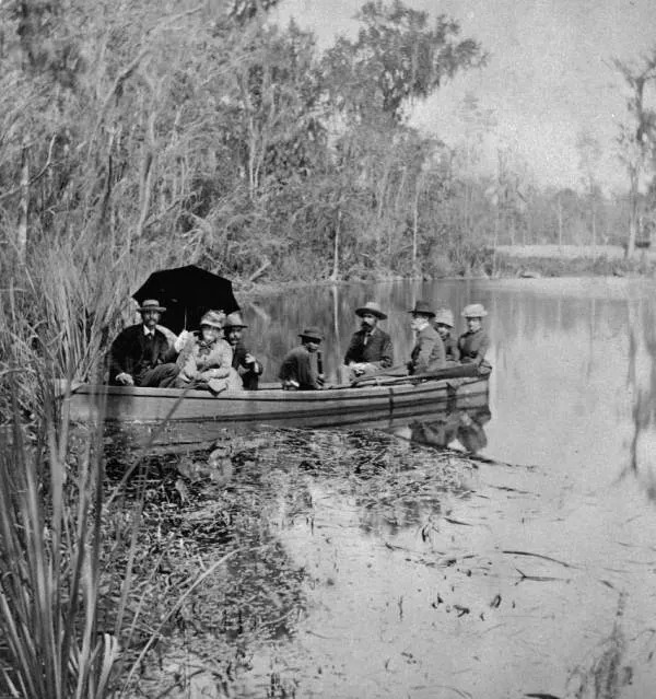 Silver Springs was one of Florida's earliest attraction. This photo, courtesy of the Florida Memory Project, is from the 1880s.