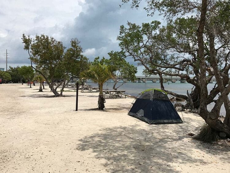 18 RV parks and campgrounds you might like in the Florida Keys 13 Waterfront tent sites at Big Pine Key Fishing Lodge