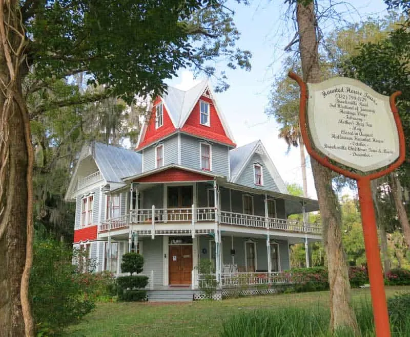 The May-Stringer House in Brookesville is home to the Hernando Heritage Museum. (Photo by Bonnie Gross)