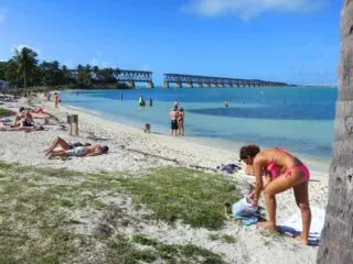 Calusa Beach at Bahia Honda State Park in the Florida Keys.
