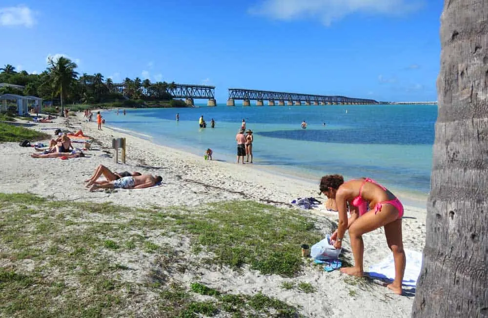 Calusa Beach at Bahia Honda State Park in the Florida Keys.