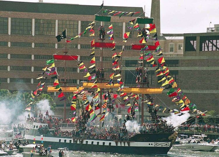 Pirate Stories, Fairs & Festivals 1 The "Jose Gasparilla" pirate ship