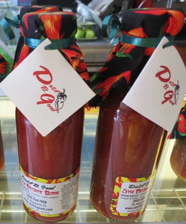 One sign of Minorcan culture is hot sauce made from datil peppers