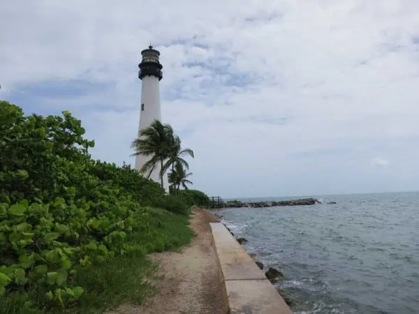 Cape Florida State Park on Key Biscayne is one of the state parks in South Florida.