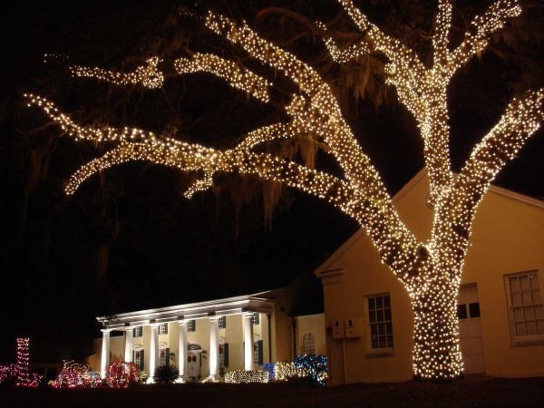 Festival of Lights at Stephen Foster Folk Culture Center State Park (Photo by Florida Department of Environmental Protection)
