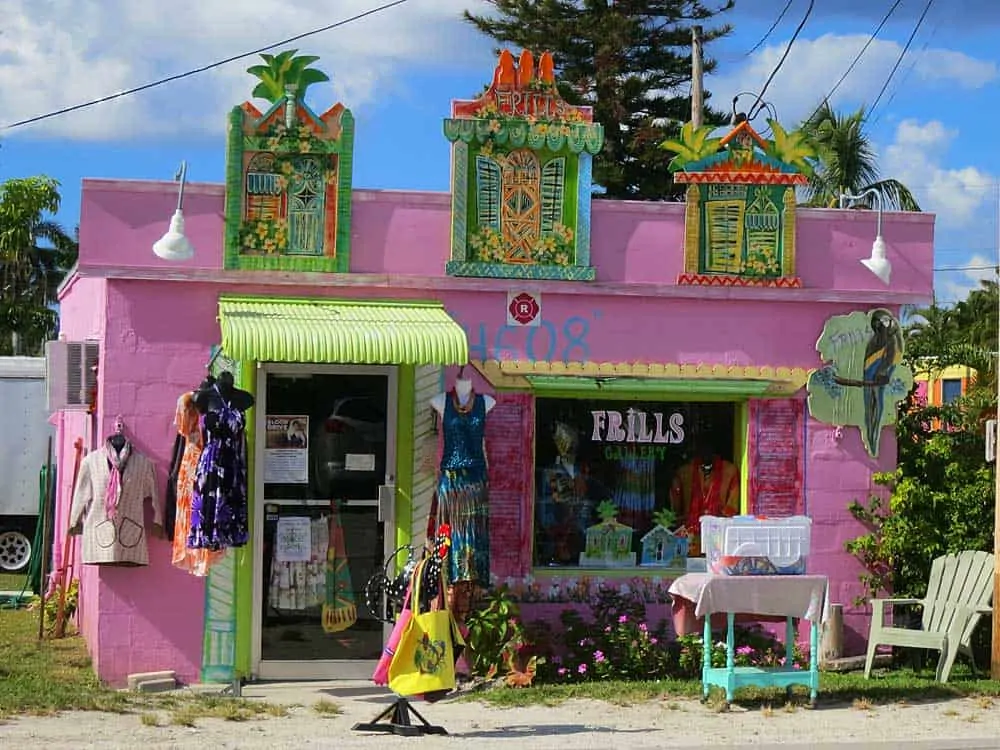 A colorful shop in Matlacha.