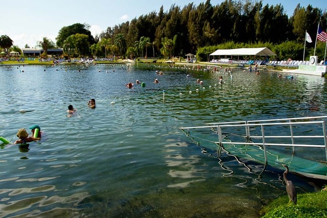 warm mineral springs