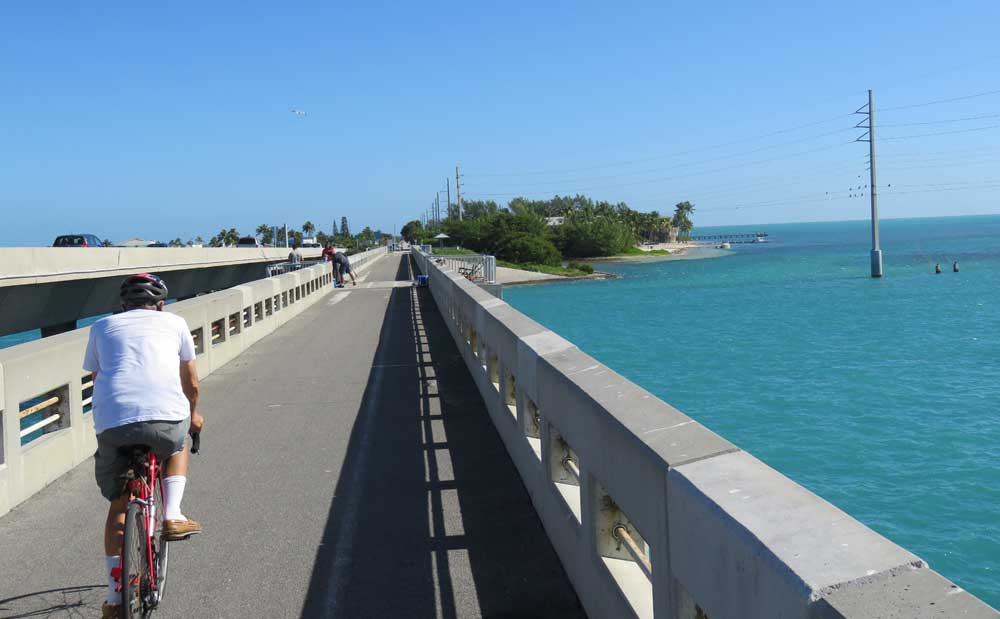 The Historic Long Key Bridge on the Florida Keys Overseas Heritage Trail.