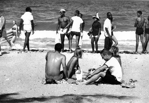 fort lauderdale beach "wade-in" 1961