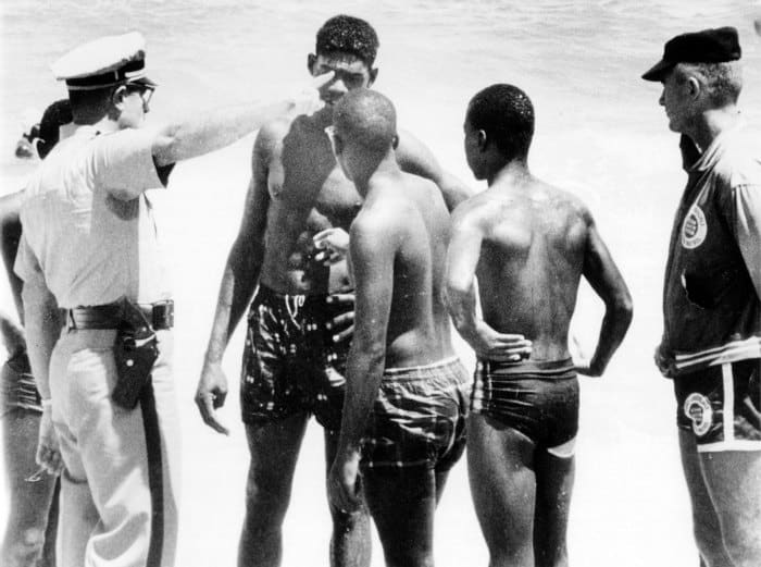 1961 civil rights protest on Fort Lauderdale's main beach