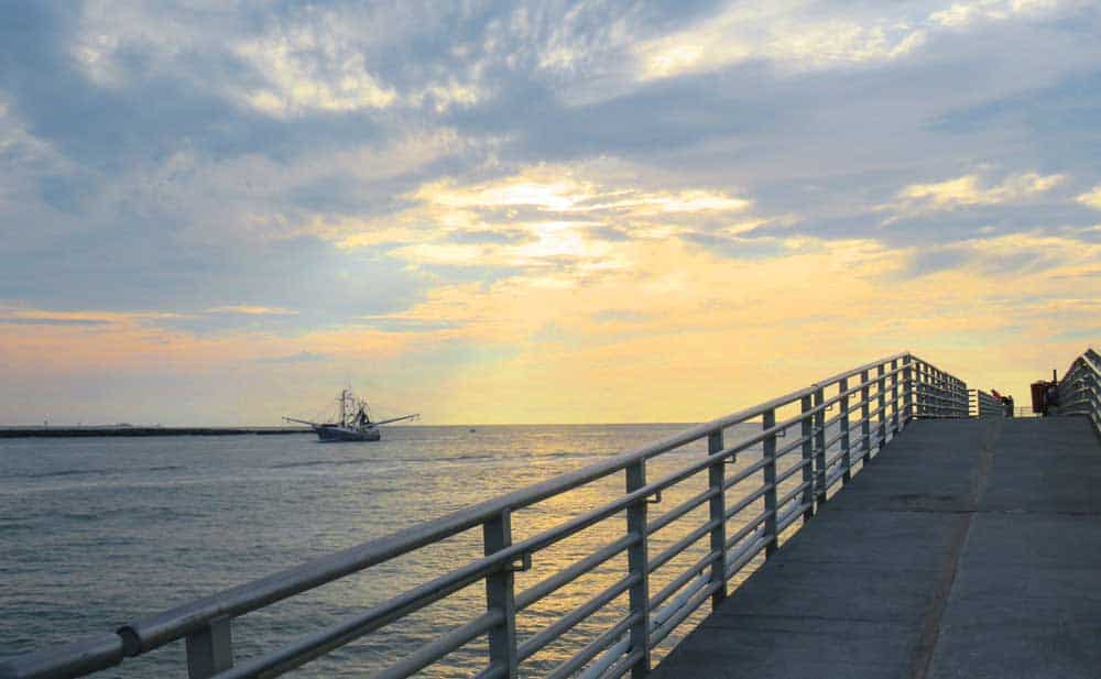 The jetty at Jetty Park in Cape Canaveral at dawn. (Photo: Bonnie Gross)