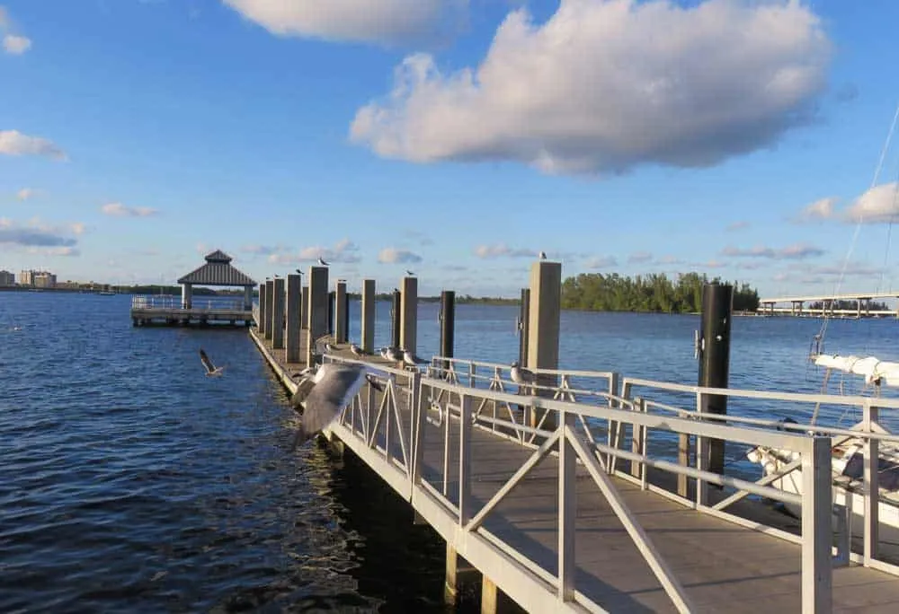 Riverfront in Fort Myers. 