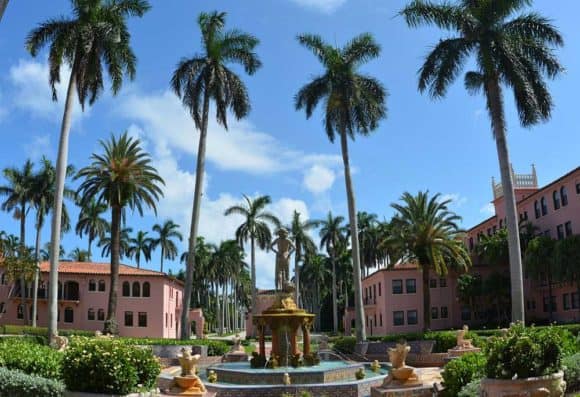 Historic hotels in Florida: Boca Raton Resort and Club (Photo: W. P. Pilot)