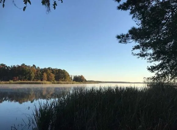 Best Florida State Parks: Hidden gems. Lake Seminole from the campground at Three Rivers State Park