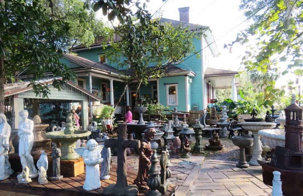 You could spend an hour just browsing all the stuff at the Grumbles Antique and Garden Shop in Dunnellon. (Photo: David Blasco)