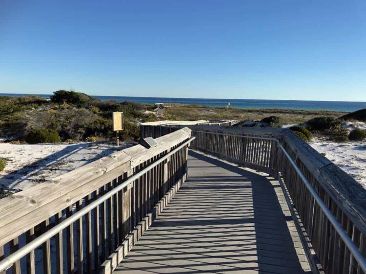 Day visitors need reservations to visit these Florida State Parks this summer 1 Henderson Beach State Park boardwalk