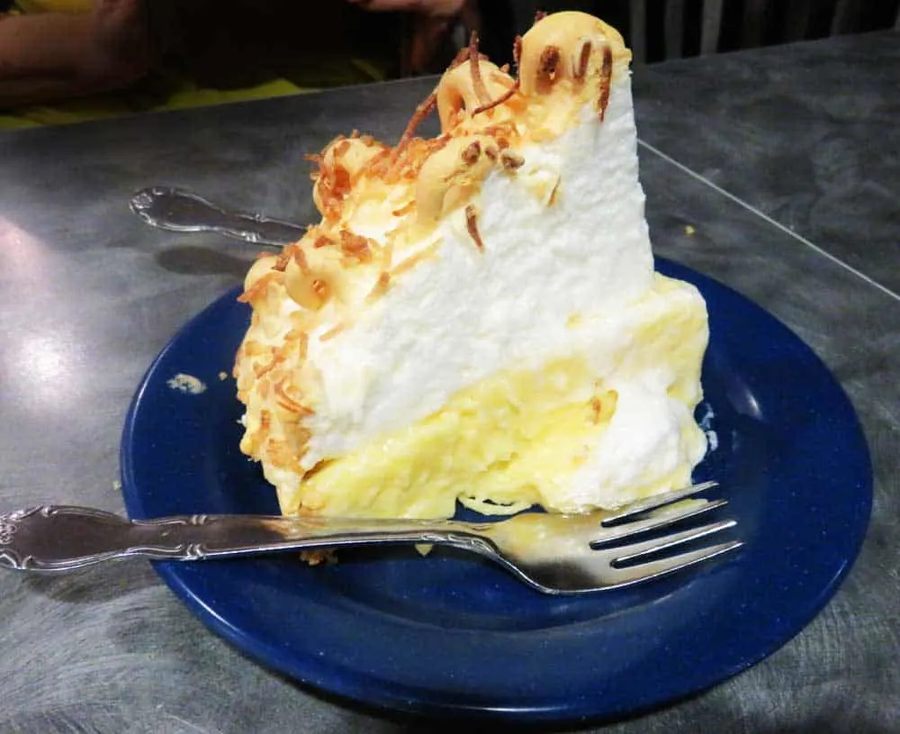 The Coconut Meringue Pie is the most popular at Front Porch Restaurant and Pie Shop in Dunnellon. (Photo: David Blasco)