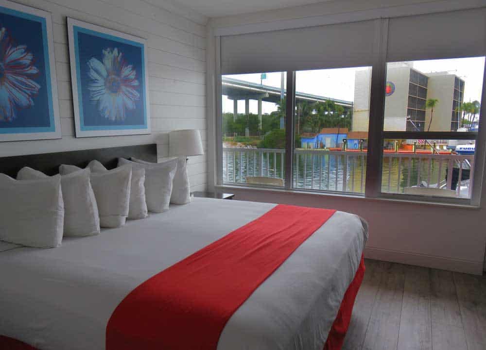 Every room at Gilbert's Resort in Key Largo has a big view. (Photo: David Blasco)
