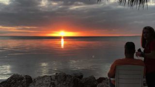 Gilbert's Resort, the first lodging once you cross into the Florida Keys, is a great place to watch a Florida Keys sunset. (Photo: Bonnie Gross)