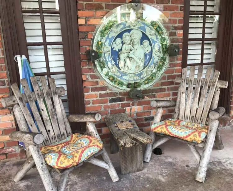 One of the salvaged artifacts used to decorate the Histori Driftwood Inn in Vero Beach. (Photo: Bonnie Gross)