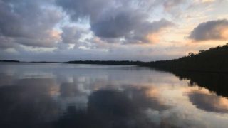 Dawn from the houseboat Whitewater Bay in Everglades National Park (Photo: Bonnie Gross)