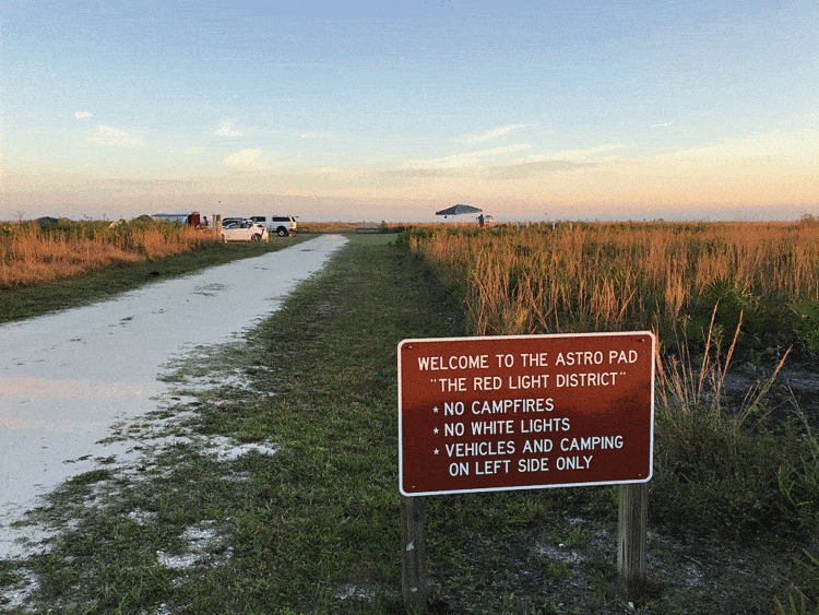 astronomers pads at kissimmee prairie preserve state park