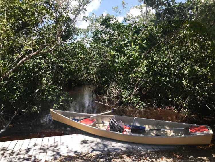 Launch for Everglades National Park Hell’s Bay Kayak Trail. (Photo: Bonnie Gross)