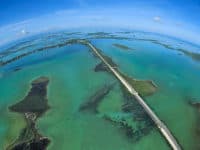 lower keys aerial photo