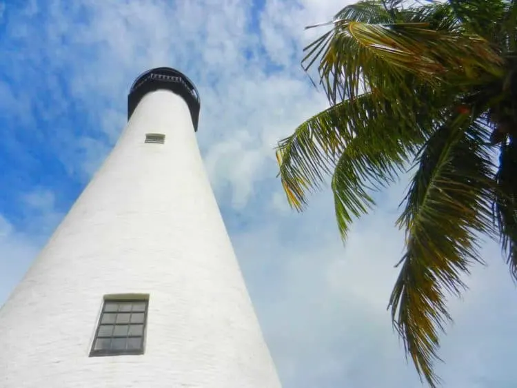 Historic South Florida lighthouse: Cape Florida Lighthouse inside Bill Baggs Cape Florida State Park on Key Biscayne. (Photo: Bonnie Gross)