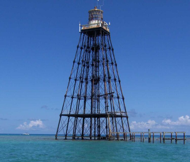 Florida lighthouses at risk: Sand Key Lighthouse off Key West is being auctioned by the federal government.