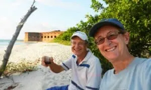 Bonnie Gross, co-founder of Florida Rambler, and her husband David Blasco