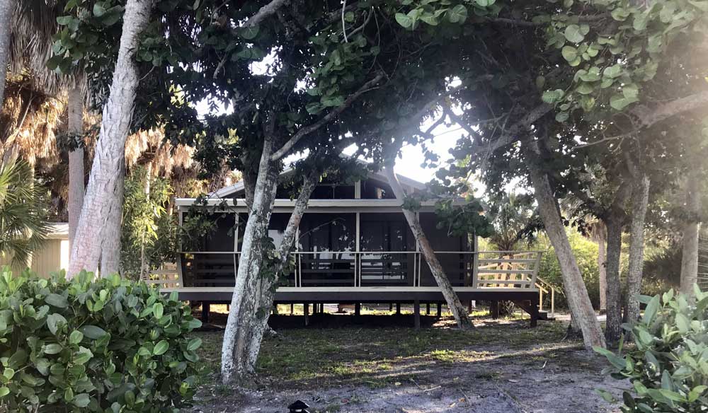 One of the rental cottages on Cabbage Key. (Photo by Bonnie Gross)