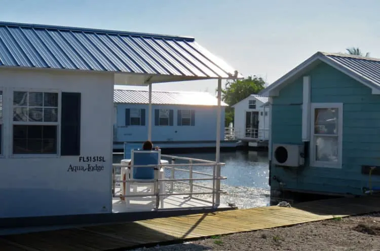Key West houseboat rentals: These houseboats are on Big Pine Key, about 45 minutes north. (Photo: Bonnie Gross)