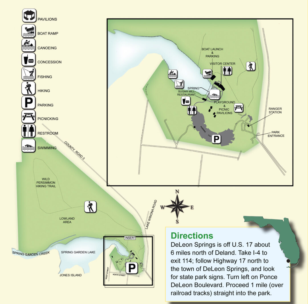 Ponce De Leon Springs State Park Pancakes, swimming, history