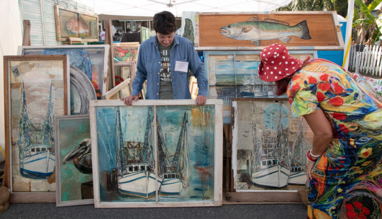 The Annual Spring Arts Festival in Cedar Key, a juried Fine Arts and Crafts Event,  has been named as one of the Top Art Small Town Fairs in America. 