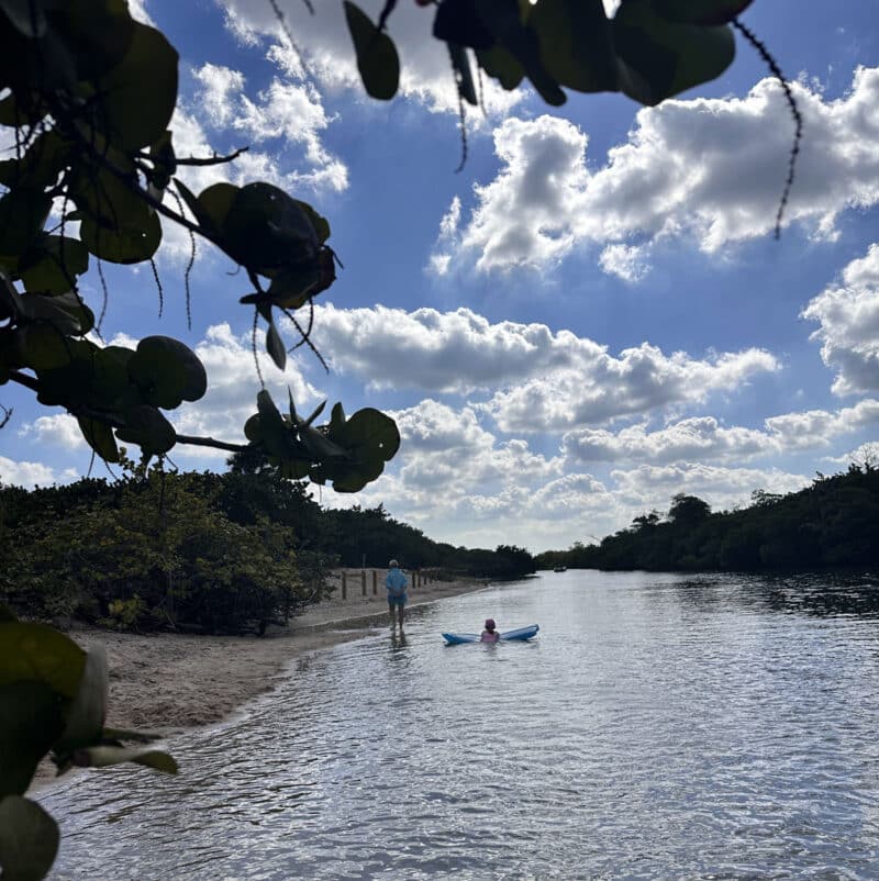 Seven fantastic things to do with young kids in Fort Lauderdale and the region 9 Whiskey Creek at Mizell-Johnson State Park is a shallow stream that parallels the beach where there are no waves, no jelly fish and younger kids can play in the water. It's a good place for a child to have a float to play on near the shore. (Photo: Erin Blasco)