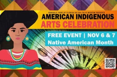 Seminoles American Indian Arts Celebration 2026 seminole festival 2 Seminoles American Indigenous Arts Celebration, Nov. 6-7, 2026