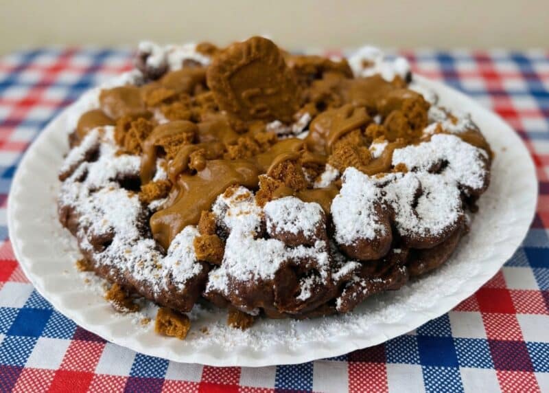 Florida State Fair: Feb. 5-16, 2026 3 florida state fair Chocolate Cookie Butter Dream Funnel Cake Florida State Fair: Feb. 5-16, 2026