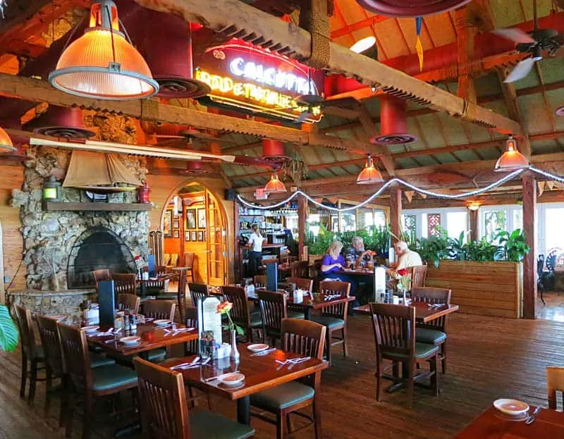 Lovers of Old Florida will want to have lunch at the Dolphin Bar & Shrimp House.