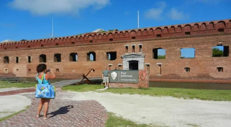 Fort Jefferson in Dry Tortugas National Park is the third largest seacoast fort the U.S. has ever built. Its strategic location was selected to protect the Florida coast and Gulf of Mexico. (Photo: David Blasco)