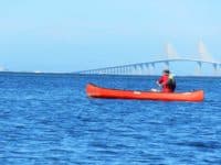Emerson Point Preserve in Palmetto is a good place to launch a kayak for paddling the Terra Ceia Bay with spectacular views of the Sunshine Skyway Bridge. (Photo: David Blasco)